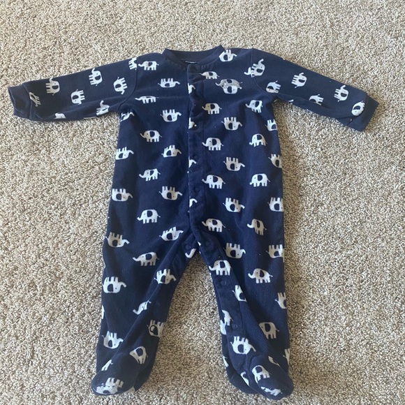 Carters baby boy 2 piece long sleeve footie bundle size 9 months - Picture 10 of 12